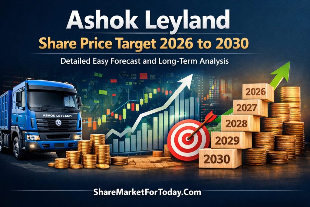 Ashok Leyland Share Price Target 2026 to 2030 – Detailed Easy Forecast and Long-Term Analysis