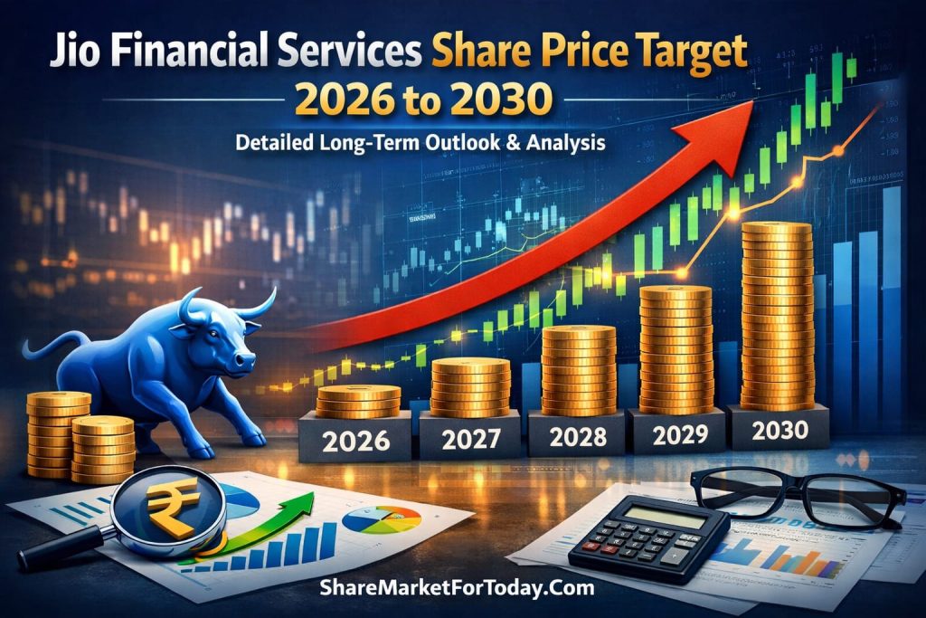 Jio Financial Services Share Price Target 2026 to 2030 – Detailed Long-Term Outlook & Analysis