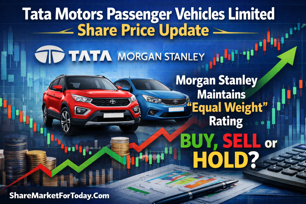 Tata Motors Passenger Vehicles Limited Share Price Update: Morgan Stanley Maintains ‘Equal Weight’ Rating – Buy, Sell or Hold?