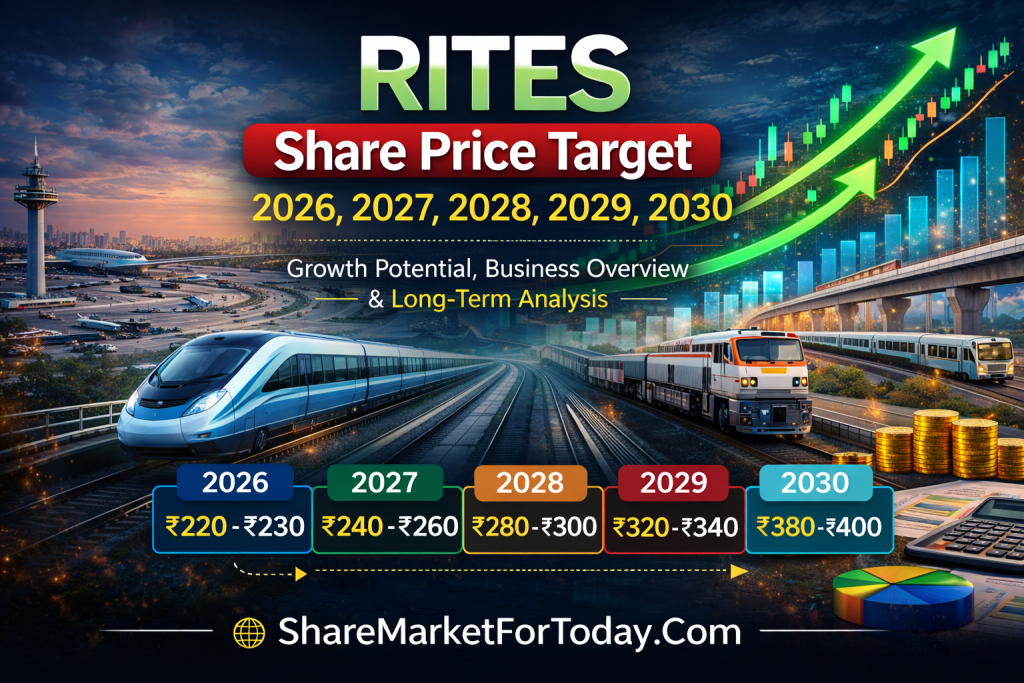 RITES Share Price Target 2026, 2027, 2028, 2029, 2030