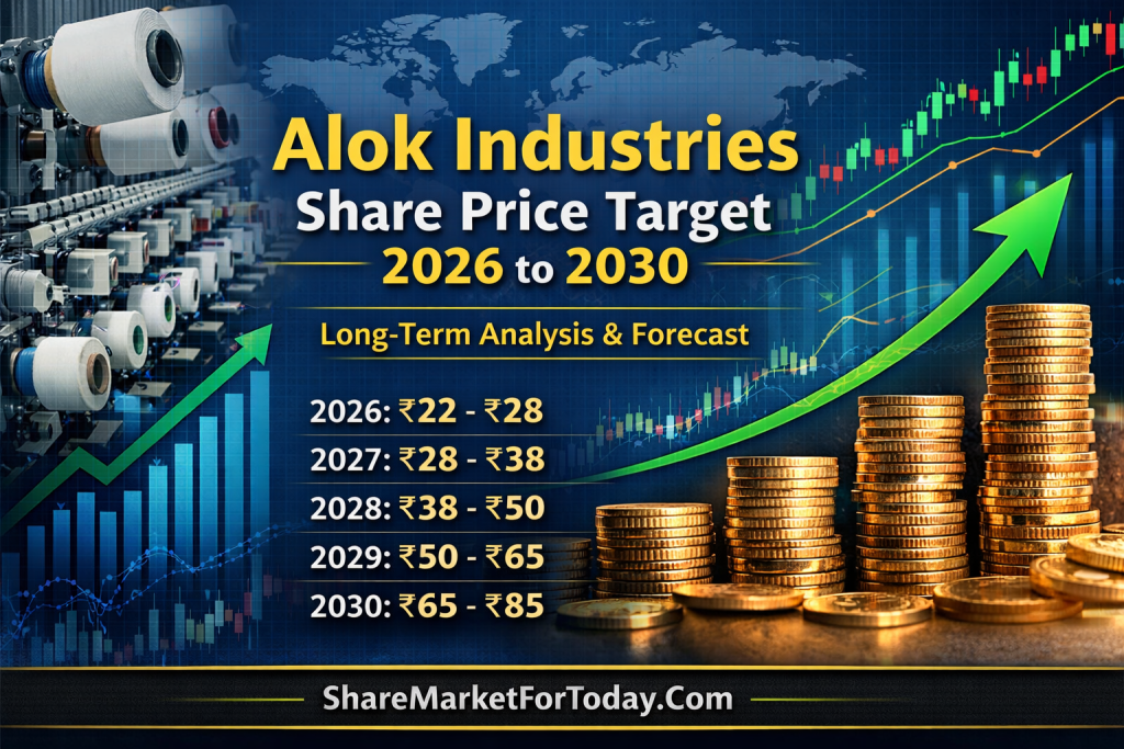 Alok Industries Share Price Target (2026–2030)