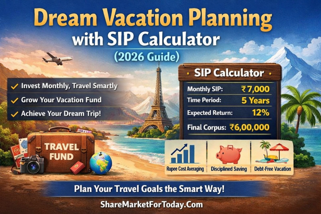 Dream Vacation Planning with SIP Calculator (2026 Guide)