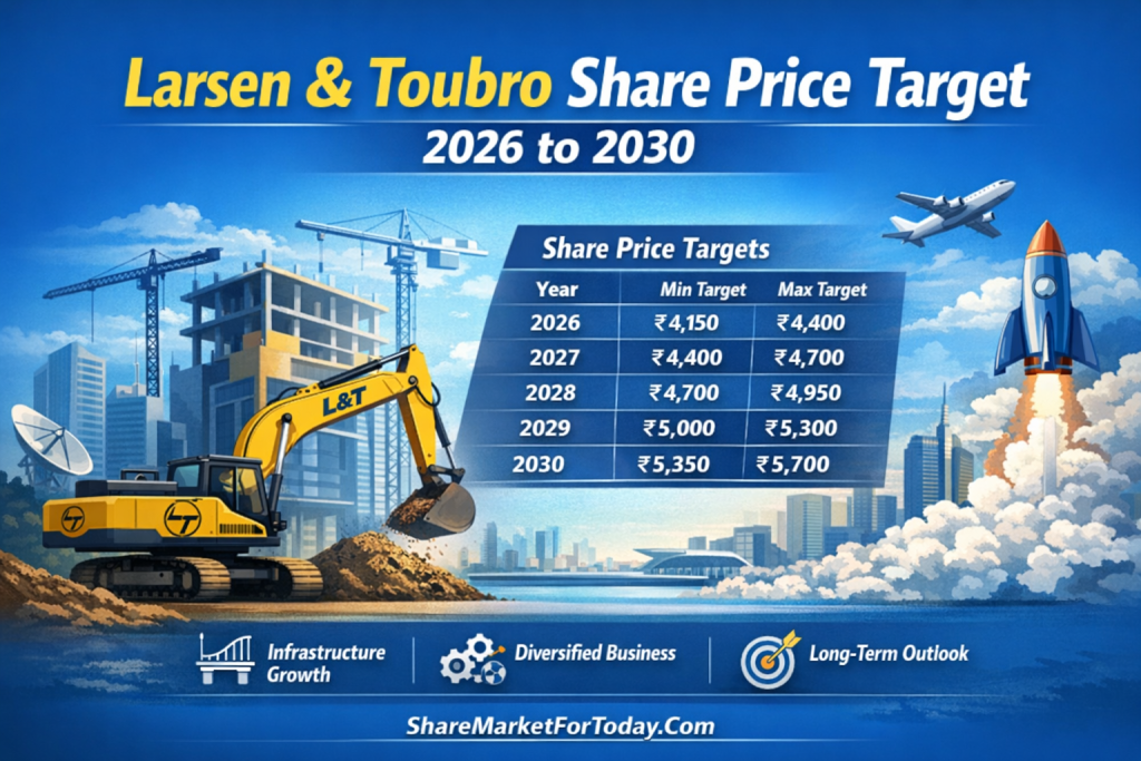 Larsen & Toubro Share Price Target 2026, 2027, 2028, 2029, 2030