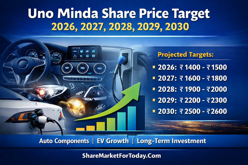Uno Minda Share Price Target (2026–2030)